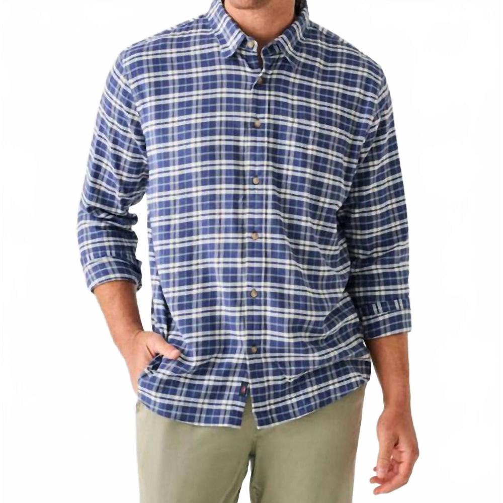 NEW FAHERTY all time shirt in ocean seas